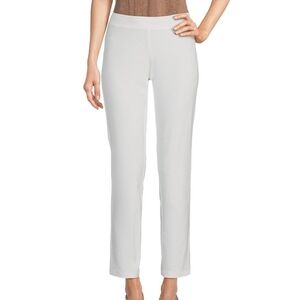 Eileen Fisher Stretch Crepe Slim Leg Ankle Pants